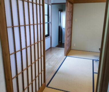 Tatami hallway with shoji screens at Amakawa Ryokan in Kawazu, Shizuoka, Chūbu Japan